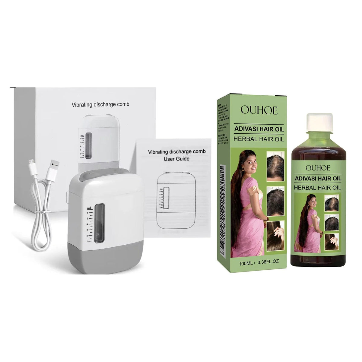 Stranda Complete Scalp Care Duo - massager and oil